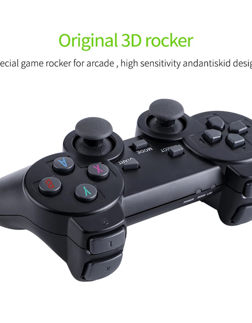 Load image into Gallery viewer, Update Retro Video Game Console 2.4G Wireless Console Game Stick 4k 20000 Game 64G Portable Dendy Game Console for GBA/FC/PS1/MD
