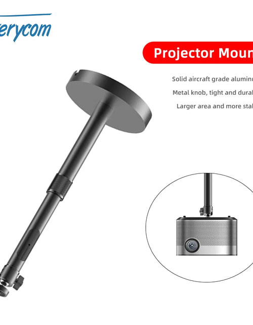 Load image into Gallery viewer, Everycom Projector Wall Bracket Hanger Adjustable Projector Ceiling Mount Stand For Jenovox XGIMI JMGO VIdda C1S Formovie X5 etc
