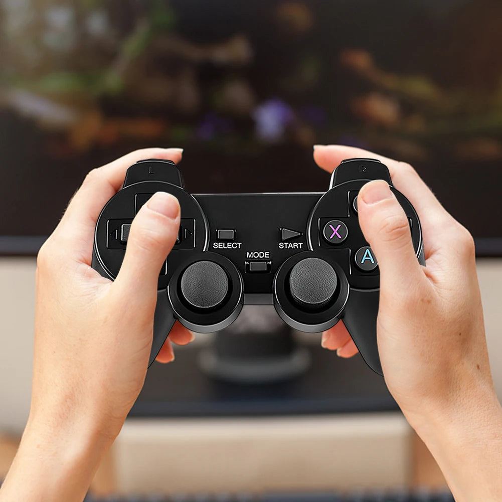 2 Pcs 2.4Ghz Wireless Gamepad PC Game Controller For Game Stick M8 / D90 Game Box Video Game Console Joystick Battery Operated