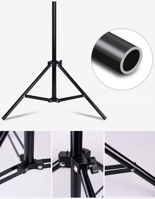 Load image into Gallery viewer, Projector Bracket Travel Tripod Speaker Stand Extendable 110cm 160cm Accessories Mount Ball Head for Laptop DSLR Camera Outdoor
