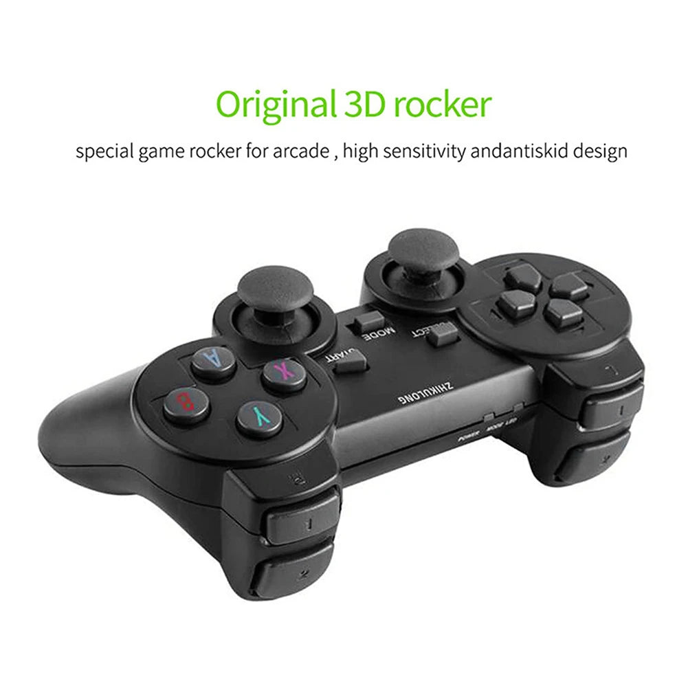 2 Pcs 2.4Ghz Wireless Gamepad PC Game Controller For Game Stick M8 / D90 Game Box Video Game Console Joystick Battery Operated