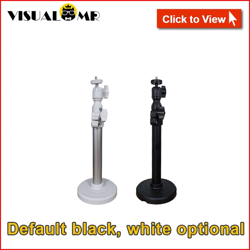 Miniature Projector Practical Ceiling Mount Wall Bracket 360 Degree Adjustable 1/4inch Mounting Screw for Projector Holder Stand