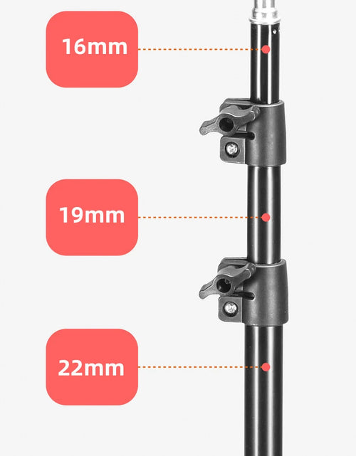 Load image into Gallery viewer, Projector Bracket Travel Tripod Speaker Stand Extendable 110cm 160cm Accessories Mount Ball Head for Laptop DSLR Camera Outdoor
