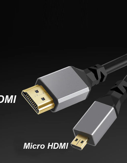Load image into Gallery viewer, 4K@60HZ 0.5-2.4M Compatible HDMI TO HDMI/MINI HDMI/ Micro HDMI/Coiled Extension Flexible Spiral   Cable Male to Male Plug Cable
