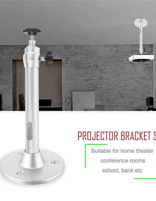 Load image into Gallery viewer, Salange Mini Projector Wall Mount Stand Ceiling Bracket Holder for HY300 YG300 J15 HY320 Mini Projector DV Security Web Camera
