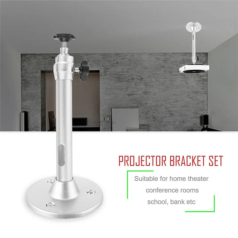 Salange Mini Projector Wall Mount Stand Ceiling Bracket Holder for HY300 YG300 J15 HY320 Mini Projector DV Security Web Camera