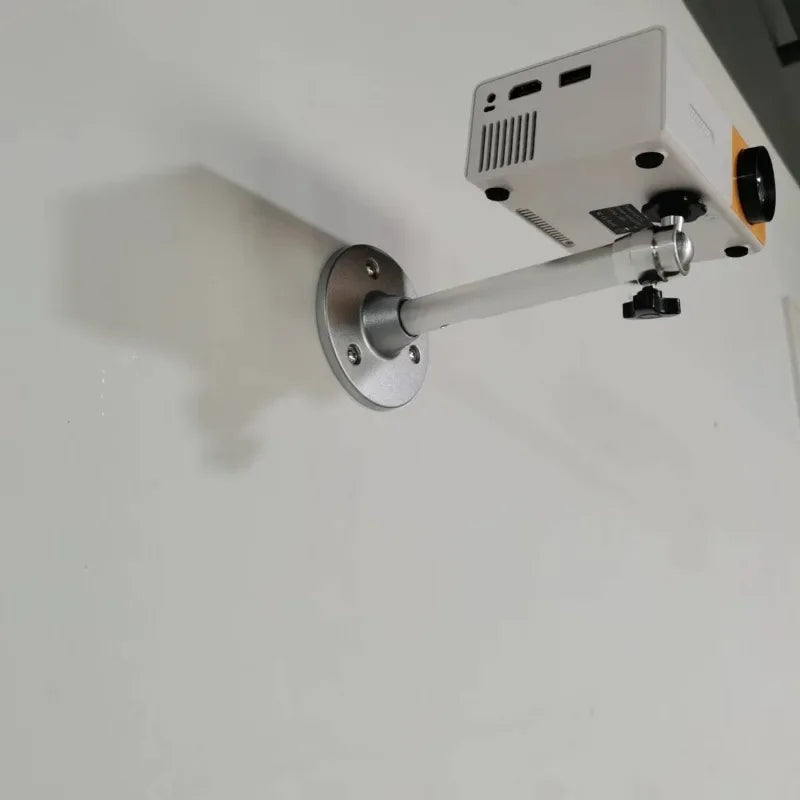 Aluminum 360° Rotatable Ceiling Wall Mount Bracket for HY300 HY320 Portable Projector Beamer Holder