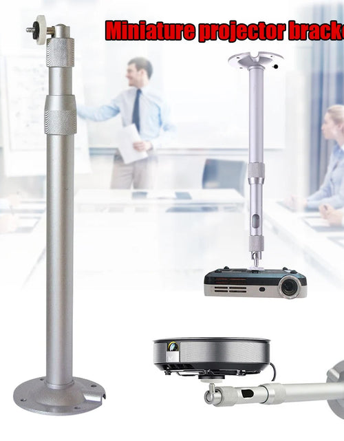 Load image into Gallery viewer, Salange Mini Projector Wall Mount Stand Ceiling Bracket Holder for HY300 YG300 J15 HY320 Mini Projector DV Security Web Camera

