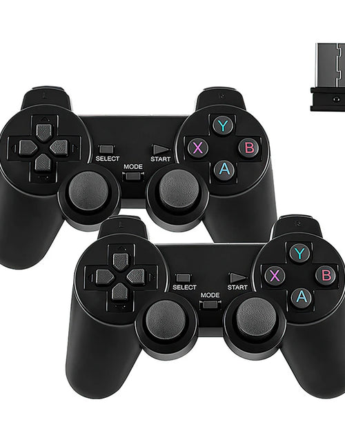 Load image into Gallery viewer, 2 Pcs 2.4Ghz Wireless Gamepad PC Game Controller For Game Stick M8 / D90 Game Box Video Game Console Joystick Battery Operated

