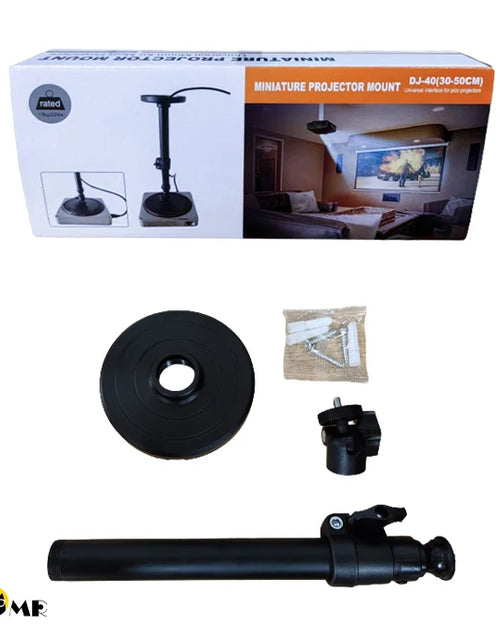 Load image into Gallery viewer, Miniature Projector Practical Ceiling Mount Wall Bracket 360 Degree Adjustable 1/4inch Mounting Screw for Projector Holder Stand
