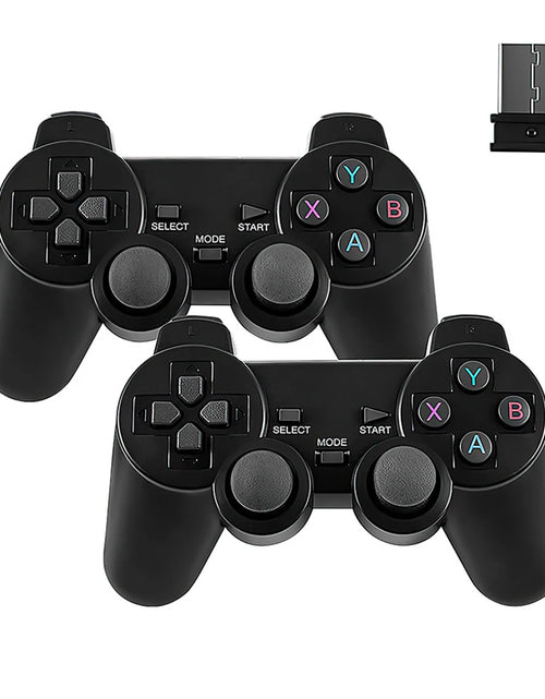 Load image into Gallery viewer, 2 Pcs 2.4Ghz Wireless Gamepad PC Game Controller For Game Stick M8 / D90 Game Box Video Game Console Joystick Battery Operated
