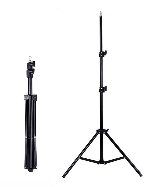 Load image into Gallery viewer, Projector Bracket Travel Tripod Speaker Stand Extendable 110cm 160cm Accessories Mount Ball Head for Laptop DSLR Camera Outdoor
