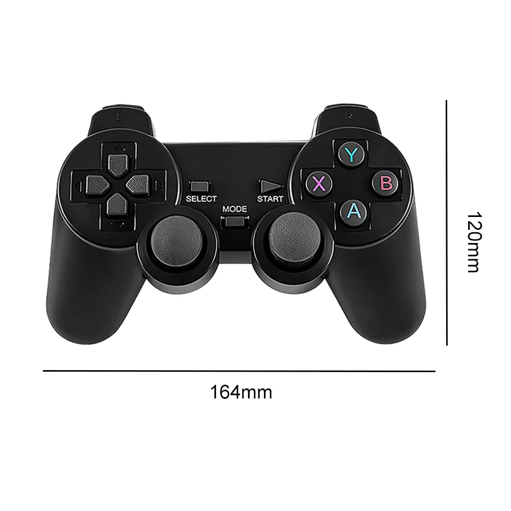 2 Pcs 2.4Ghz Wireless Gamepad PC Game Controller For Game Stick M8 / D90 Game Box Video Game Console Joystick Battery Operated
