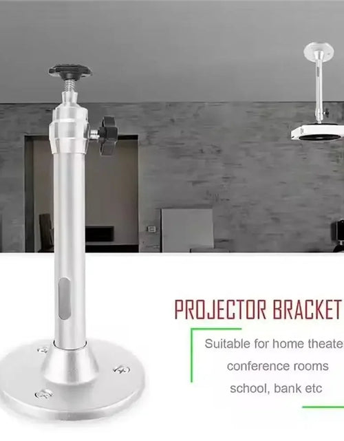 Load image into Gallery viewer, Aluminum 360° Rotatable Ceiling Wall Mount Bracket for HY300 HY320 Portable Projector Beamer Holder
