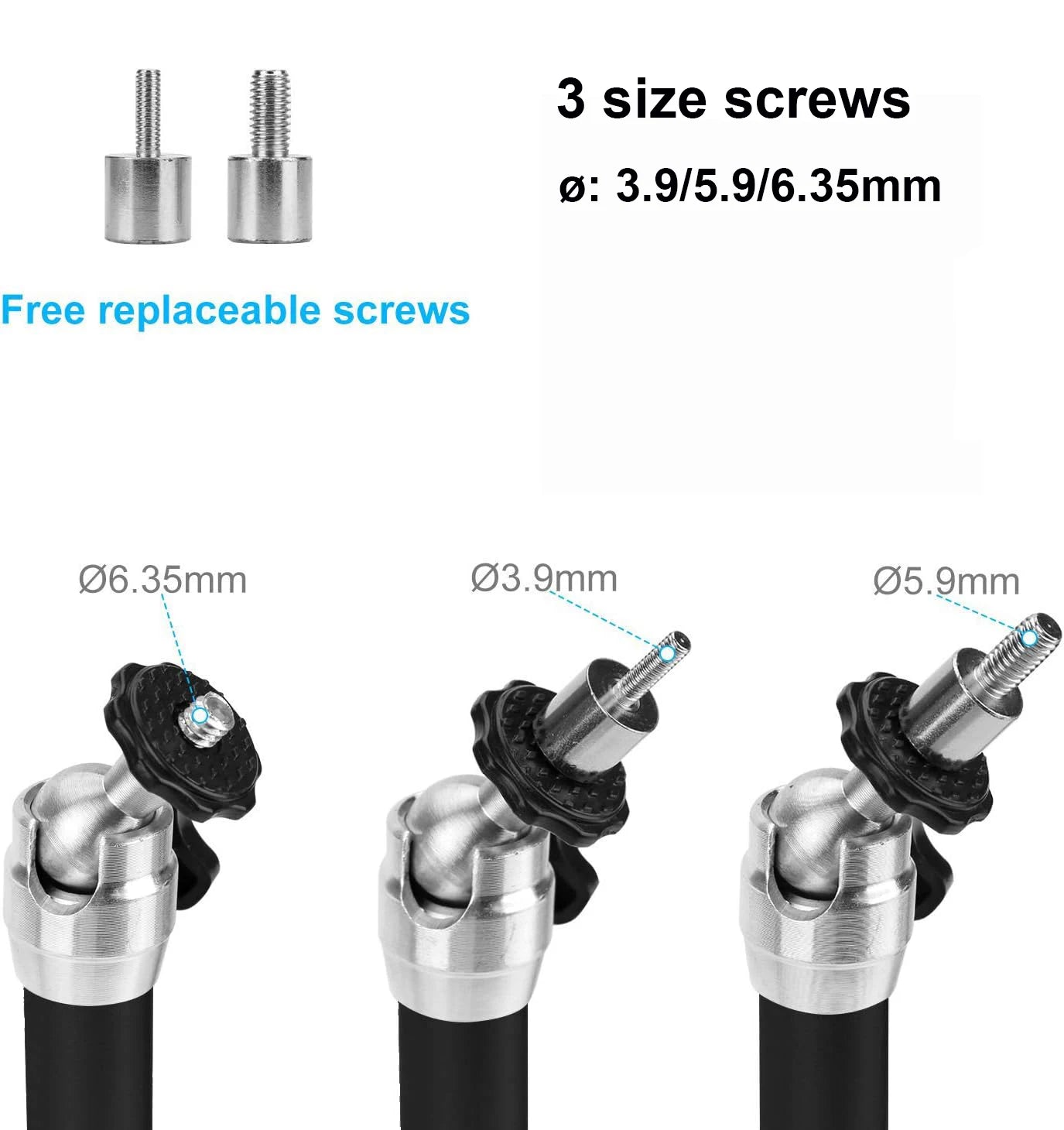 Aluminum 360° Rotatable Ceiling Wall Mount Bracket for HY300 HY320 Portable Projector Beamer Holder