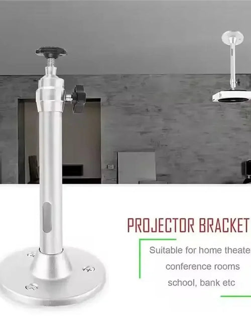 Load image into Gallery viewer, 360 Rotatable Aluminum Ceiling Wall Mount Bracket For HY300 HY320 Portable Projector Beamer Holder Adjustable Angle
