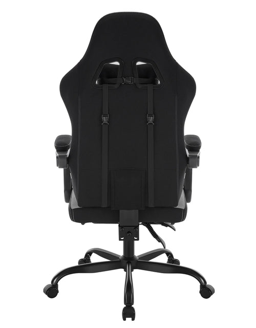 Load image into Gallery viewer, WOLTU Massage Gaming Chair Ergonomic Swivel Computer Gamer Office Chair with Pillow Footrest Adjustable Headrest Lumbar Support
