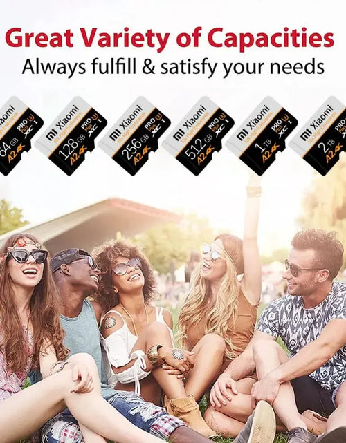 Load image into Gallery viewer, Xiaomi High Speed Memory Card 1TB 2TB Micro TF SD Card 128GB 256GB TF Card For Camera Surveillance Devices For Sony For Lenovo
