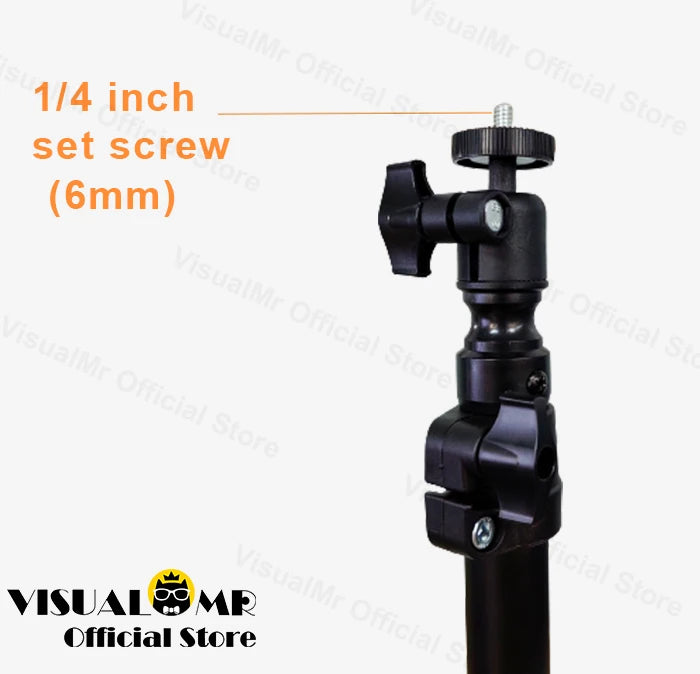 Miniature Projector Practical Ceiling Mount Wall Bracket 360 Degree Adjustable 1/4inch Mounting Screw for Projector Holder Stand