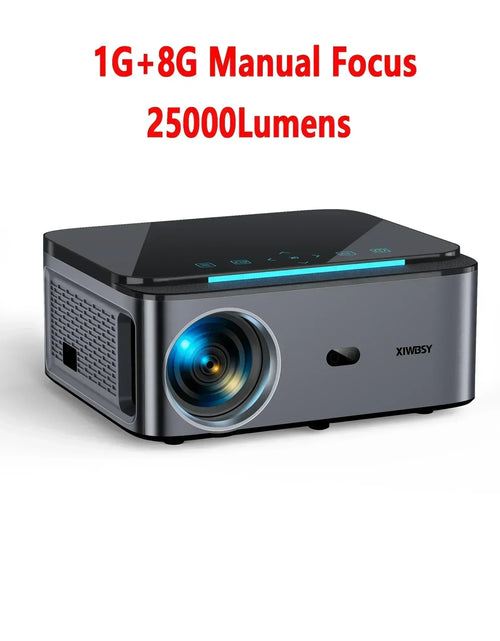 Load image into Gallery viewer, 800 Bright Lumens Android Projector HD WiFi6 Bluetooth 5.1
