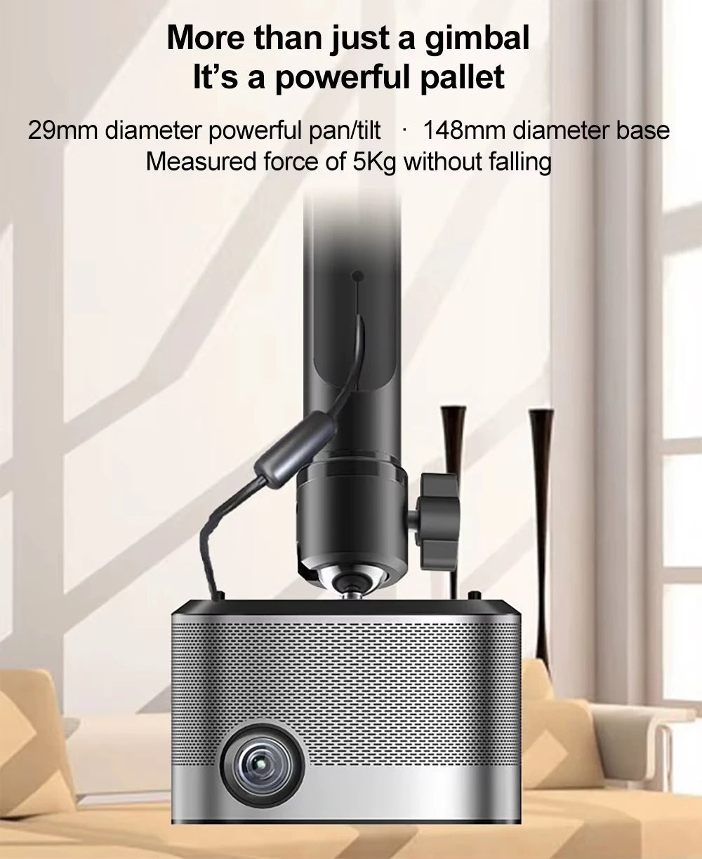 Everycom Projector Wall Bracket Hanger Adjustable Projector Ceiling Mount Stand For Jenovox XGIMI JMGO VIdda C1S Formovie X5 etc