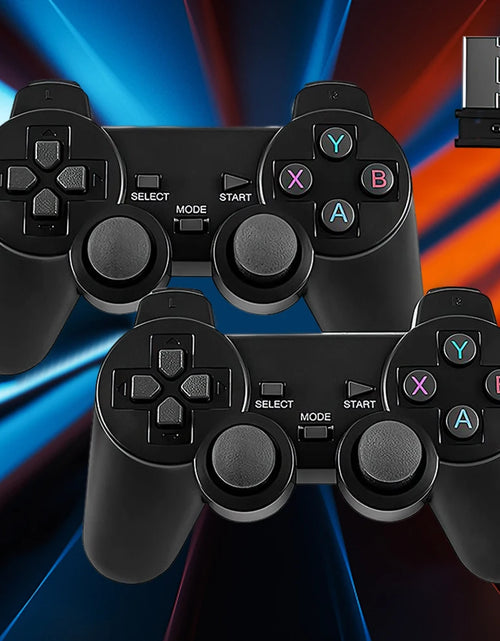 Load image into Gallery viewer, 2 Pcs 2.4Ghz Wireless Gamepad PC Game Controller For Game Stick M8 / D90 Game Box Video Game Console Joystick Battery Operated
