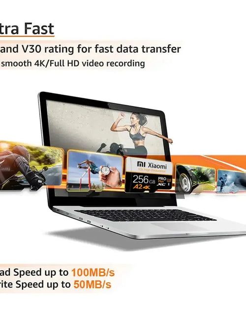 Load image into Gallery viewer, Xiaomi High Speed Memory Card 1TB 2TB Micro TF SD Card 128GB 256GB TF Card For Camera Surveillance Devices For Sony For Lenovo
