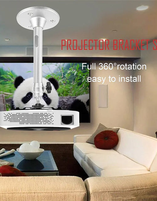 Load image into Gallery viewer, Salange Mini Projector Wall Mount Stand Ceiling Bracket Holder for HY300 YG300 J15 HY320 Mini Projector DV Security Web Camera
