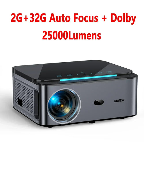 Load image into Gallery viewer, 800 Bright Lumens Android Projector HD WiFi6 Bluetooth 5.1
